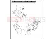 HARLEY-DAVIDSON VRSCA V-ROD  - VRSCA 105 TURN SIGNAL MODULE & IGNITION SWITCH - VRSCR