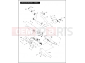 HARLEY-DAVIDSON VRSCD NIGHT ROD  - VRSCD EXHAUST SYSTEM - VRSCA