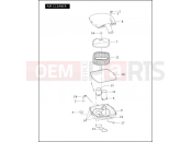 HARLEY-DAVIDSON CVO V-ROD  - VRSCSE AIR CLEANER