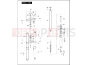 HARLEY-DAVIDSON CVO V-ROD  - VRSCSE FRONT FORK