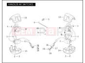 HARLEY-DAVIDSON CVO V-ROD  - VRSCSE HANDLEBAR SWITCHES
