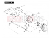 HARLEY-DAVIDSON CVO V-ROD  - VRSCSE HEADLIGHT