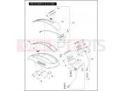 HARLEY-DAVIDSON CVO V-ROD  - VRSCSE INSTRUMENTS & COVERS
