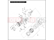 HARLEY-DAVIDSON CVO V-ROD  - VRSCSE PISTONS AND CRANKSHAFT
