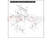 HARLEY-DAVIDSON CVO V-ROD  - VRSCSE REAR FORK, DEBRIS DEFLECTOR & BELT GUARD