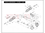 HARLEY-DAVIDSON CVO V-ROD  - VRSCSE SHOCK ABSORBERS - HYDRAULIC