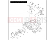 HARLEY-DAVIDSON CVO V-ROD  - VRSCSE WATER PUMP & THERMOSTAT