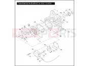 Harley-Davidson 2005 DYNA DYNA SUPER GLIDE CUSTOM  - FXDC TRANSMISSION BEARINGS & SIDE COVERS
