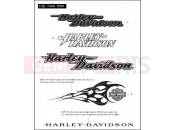 Harley-Davidson 2005 DYNA DYNA SUPER GLIDE CUSTOM  - FXDCI FUEL TANK TRIM