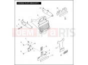 Harley-Davidson 2005 DYNA DYNA WIDE GLIDE  - FXDWG LICENSE PLATE BRACKETS