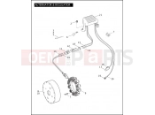 Harley-Davidson 2005 POLICE ROAD KING POLICE  - FLHPI ALTERNATOR & REGULATOR