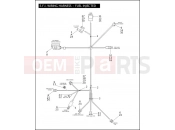 Harley-Davidson 2005 POLICE ROAD KING POLICE  - FLHPI E.F.I. WIRING HARNESS - FUEL INJECTED
