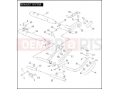 Harley-Davidson 2005 POLICE ROAD KING POLICE  - FLHPI EXHAUST SYSTEM