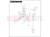 Harley-Davidson 2005 POLICE ROAD KING POLICE  - FLHPI FRONT BRAKE CONTROL