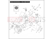 Harley-Davidson 2005 POLICE ROAD KING POLICE  - FLHPI INDUCTION MODULE - FUEL INJECTION