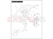 Harley-Davidson 2005 POLICE ROAD KING POLICE  - FLHPI INNER FAIRING - FLHTPI