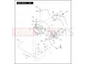 Harley-Davidson 2005 POLICE ROAD KING POLICE  - FLHPI REAR BRAKE - ABS