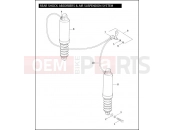 Harley-Davidson 2005 POLICE ROAD KING POLICE  - FLHPI REAR SHOCK ABSORBERS & AIR SUSPENSION SYSTEM