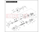 Harley-Davidson 2005 POLICE ROAD KING POLICE  - FLHPI TRANSMISSION GEARS