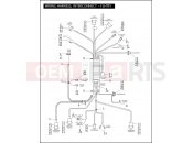 Harley-Davidson 2005 POLICE ROAD KING POLICE  - FLHPI WIRING HARNESS, INTERCONNECT - FLHTPI