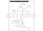 Harley-Davidson 2005 SIDECAR FLHT/I SIDECAR  - SIDECAR FOR FLHT/I WIRING HARNESS, E.F.I. - FUEL INJECTED MODELS