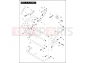 Harley-Davidson 2005 SIDECAR FLHTC/I SIDECAR  - SIDECAR FOR FLHTC/I SADDLEBAG GUARDS