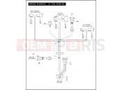 Harley-Davidson 2005 SIDECAR FLTR/I SIDECAR  - SIDECAR FOR FLTR/I WIRING HARNESS - ULTRA SIDECAR