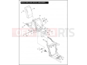 Harley-Davidson 2005 SOFTAIL HERITAGE SOFTAIL CLASSIC SHRINE  - FLSTCI SHRINE REAR FORK AND SHOCK ABSORBERS