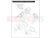Harley-Davidson 2005 SOFTAIL FAT BOY  - FLSTFI AIR CLEANER AND ENRICHENER - CARBURETED MODELS