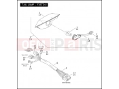 HARLEY-DAVIDSON SOFTAIL DEUCE  - FXSTDI TAIL LAMP - FXSTD/I