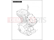 Harley-Davidson 2005 SOFTAIL SPRINGER SOFTAIL  - FXSTS ENGINE ASSEMBLY - Twin Cam 88Bâ¢
