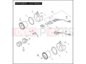 Harley-Davidson 2005 TOURING ELECTRA GLIDE CLASSIC  - FLHTC INSTRUMENTS - FLHT MODELS