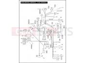 Harley-Davidson 2005 TOURING ELECTRA GLIDE CLASSIC  - FLHTCI MAIN WIRING HARNESS, FLHT MODELS (2 OF 2)