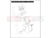 Harley-Davidson 2005 TOURING ULTRA CLASSIC  - FLHTCUI PISTONS & FLYWHEEL ASSEMBLY - TWIN CAM 88â¢