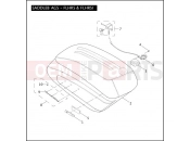 Harley-Davidson 2005 TOURING ULTRA CLASSIC  - FLHTCUI SADDLEBAGS - FLHRS & FLHRSI
