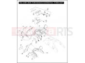 HARLEY-DAVIDSON VRSCA V-ROD  - VRSCA TAIL LAMP, REAR TURN SIGNALS & LICENSE PLATE BRACKET