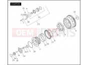 HARLEY-DAVIDSON VRSCA V-ROD 98  - VRSCA 98 CLUTCH