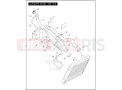 HARLEY-DAVIDSON VRSCA V-ROD 98  - VRSCA 98 COOLANT HOSES / BOTTLE