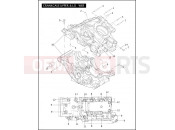HARLEY-DAVIDSON VRSCA V-ROD 98  - VRSCA 98 CRANKCASE - UPPER & LOWER