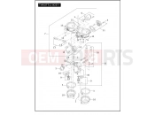 HARLEY-DAVIDSON VRSCA V-ROD 98  - VRSCA 98 THROTTLE BODY