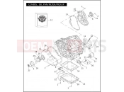 HARLEY-DAVIDSON VRSCB V-ROD  - VRSCB COVERS, OIL PAN/FILTER/PICKUP