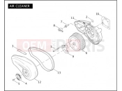 HARLEY-DAVIDSON CVO SOFTAIL DEUCE  - FXSTDSE2 AIR CLEANER