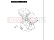 HARLEY-DAVIDSON DYNA SUPER GLIDE  - FXD ENGINE ASSEMBLY - COMPLETE - TWIN CAM 88â¢