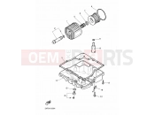 YAMAHA FZX 750 Fazer FZX750 (4AM3) 1993 RADIATEUR A HUILE