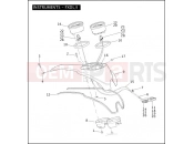 HARLEY-DAVIDSON DYNA SUPER GLIDE  - FXDI INSTRUMENTS - FXDL/I