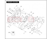 HARLEY-DAVIDSON DYNA SUPER GLIDE  - FXDI PRIMARY HOUSING