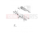 YAMAHA FZX 750 Fazer FZX750 (4AM3) 1993 BARILLET & FOURCHETTE