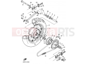 YAMAHA FZX 750 Fazer FZX750 (4AM3) 1993 ROUE ARRIERE