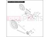 HARLEY-DAVIDSON DYNA WIDE GLIDE  - FXDWGI BELTS, CHAINS & SPROCKETS