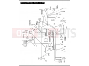 Harley-Davidson 2004 POLICE ELECTRA GLIDE STANDARD POLICE  - FLHTPI WIRING HARNESS, MAIN - FLHTPI (2 OF 2)